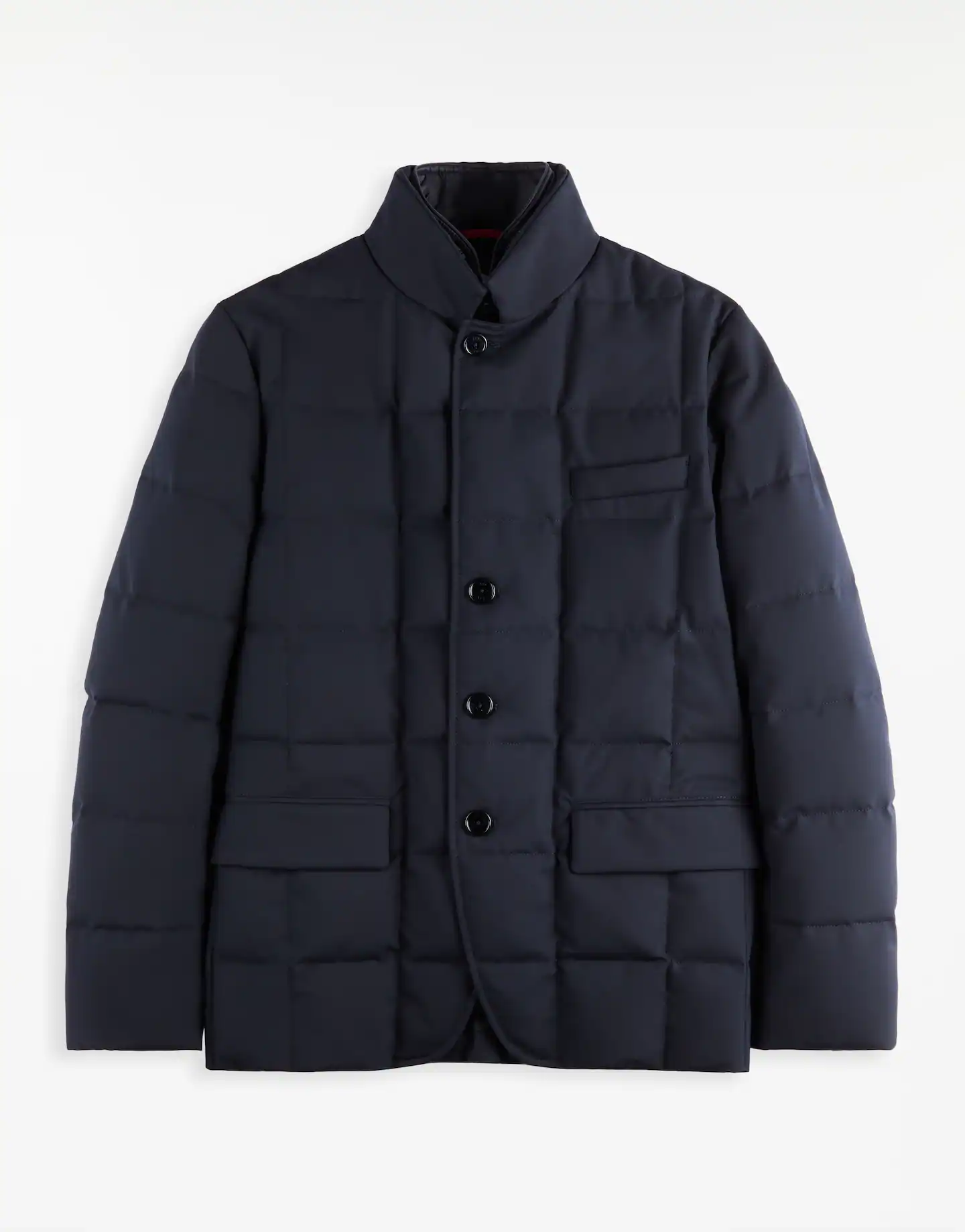 fay down jacket navy