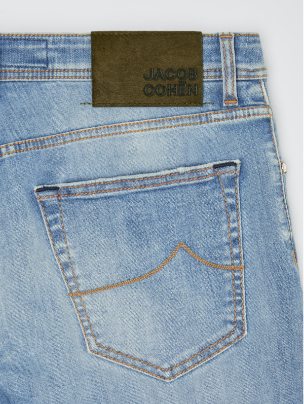 jacob cohën jeans blauw damaged